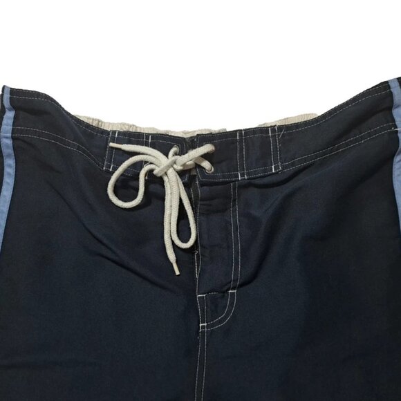 Point Zero Men's Blue Board Shorts Size XL Beach Surf Elastic/Drawstring Closure - Picture 5 of 9
